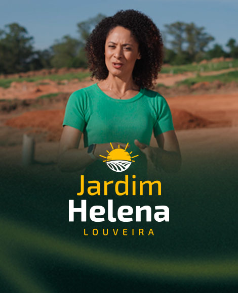 Identidade Visual e criação  Campanha de Lançamento Jardim Helena Louveira