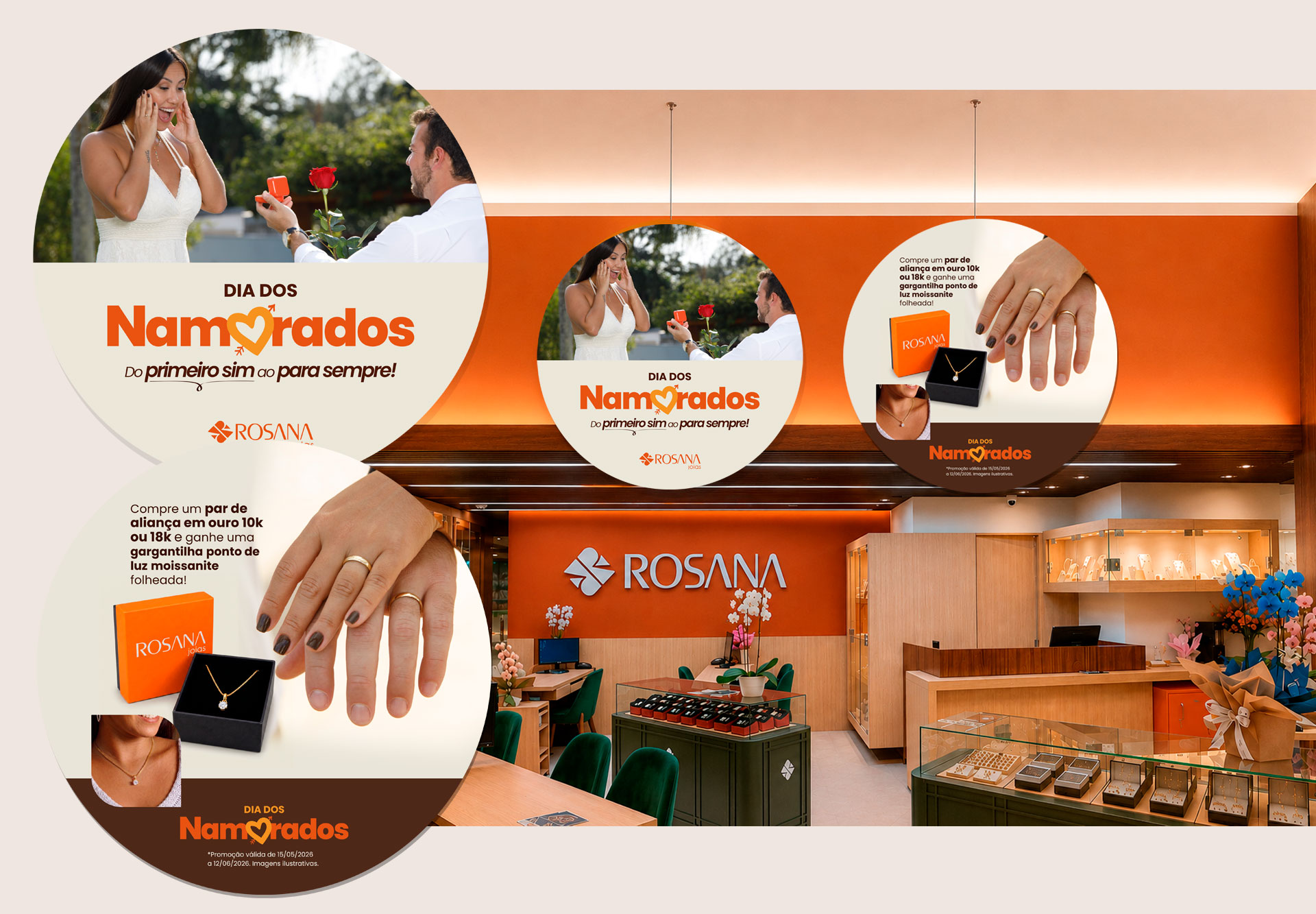 Campanha Dia dos Namorados Rosana Joias